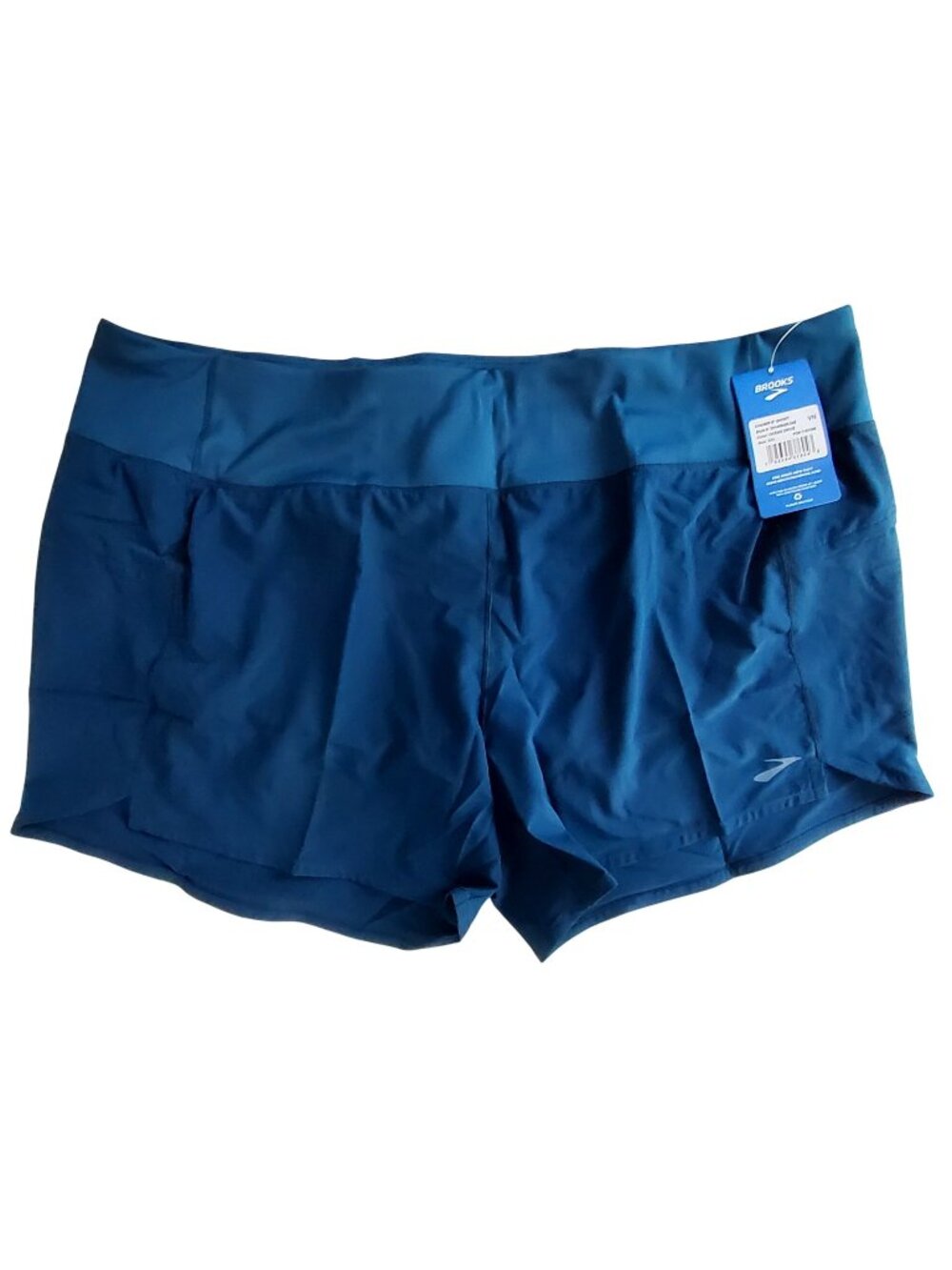 Brooks Chaser 6" Ocean Drive Running Short XXL Recycled Fabric Elastic waistband
